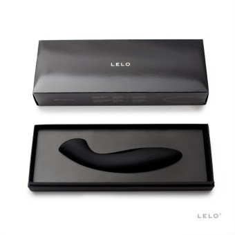 Klassischer Dildo Ella von LELO in schwarzer Verpackung