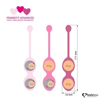 Bolde Vaginal Femmefit af Feelztoys størrelse