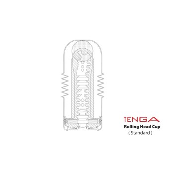 Masturbatore Uomo Original Rolling Head Cup di Tenga immagine