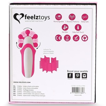 Feelztoys Clitella Oral Feelztoys , Pink and Purple f