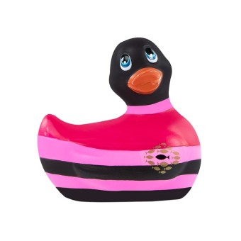I Rub My Duckie 2.O vibrator fra Big Teaz Toys, sød og sjov, sort cover