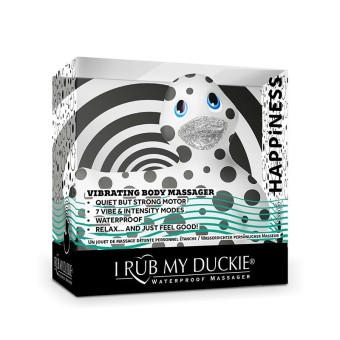 Vibromasseur I Rub My Duckie 2.0 Happiness de Big Teaze Toys en emballage blanc 3 couleurs