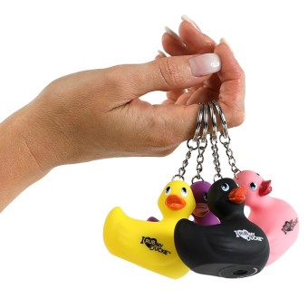 Porte-clés I Rub My Ducky de Big Teaze Toys , couleur jaune, rose, noir, violet publicité