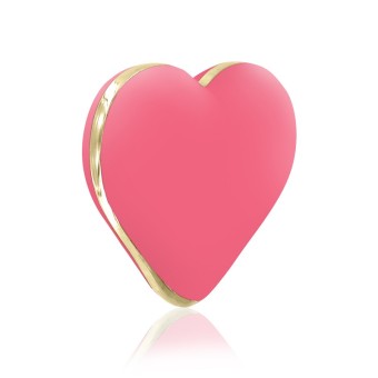 Rianne s Heart Vibrator Pink 2 couleurs roses