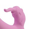 Lovebuddies Elephant Vibrator fra Big Teaze Toys , i speciel silikone, lyserød farve a