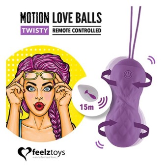 Palline Vaginale Motion Twisty di Feelztoys caratteristiche