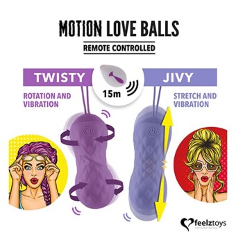 Feelztoys Motion Twisty Vaginal Balls instruktioner