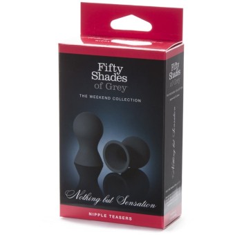 Nipple Sucker Set mit 50 Shades of Grey Packungen