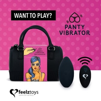 Vibrator Panty Feelztoys pack noir
