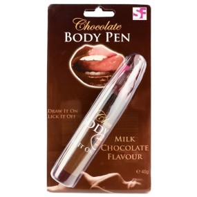 Sexet chokoladepen fra Spencer & Fleetwood til skrivning på kroppen