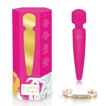 Bella Mini Body Vibrator Rianne rosa Vibrator und Armband Pack