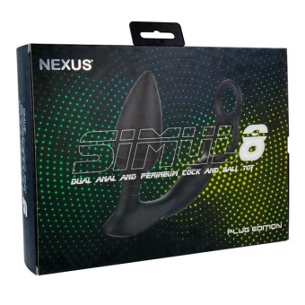 Plug anal vibrant et anneau pour Nexus Simul8