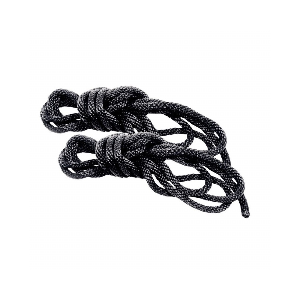 Silky Rope Kit S&M, elegant sort silke bondage reb
