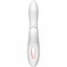 satisfyer pro vibratore punto g e succhia clitoride bianco
