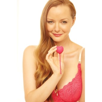 Flex Lovelife Ohmibod Vaginal Balls reklame og størrelse