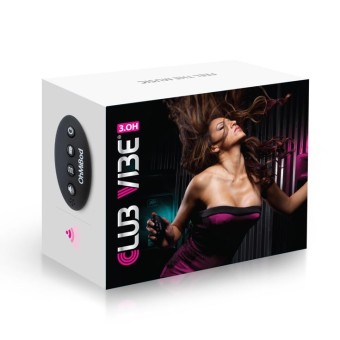 Club Vibe 3.0H Music Vibrator af OhMiBod sort emballage
