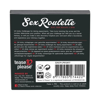 Tease Kinky Sexy Roulette Erotic Game Vänligen instruktionsrutan