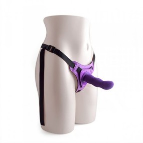 Fallo indossabile strap-on purple