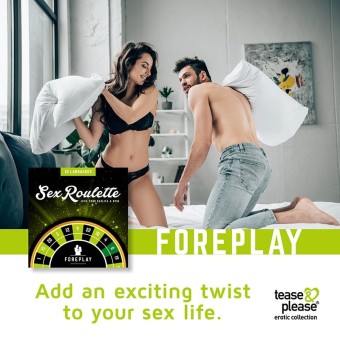 Erotisk spil Forspil Sex Roulette ved drille Venligst reklame