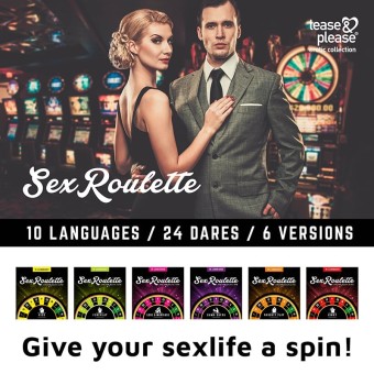 Jeu érotique Foreplay Sex Roulette par Tease Veuillez annoncer toutes les versions des jeux