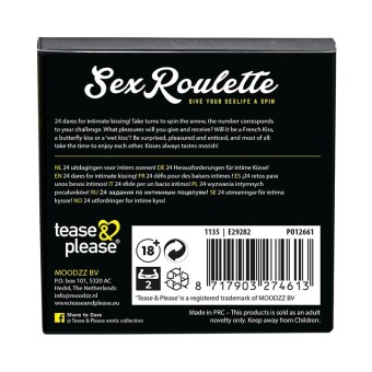 Sexy Roulette Kiss Game of Tease and