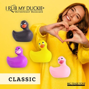 Vibromasseur classique I Rub My Duckie 2.0 par Big Teaze Toys publicité
