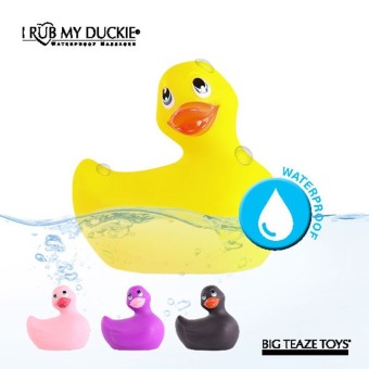 I Rub My Duckie 2.0 Classic vibrator från Big Teaze Toys vattentålig