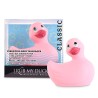 I Rub My Duckie 2.0 Classic vibrator från Big Teaze Toys rosa förpackning och produkt