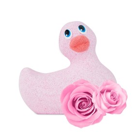 Je frotte mes sels de bain Duckie de Big Teaze Toys au parfum de rose