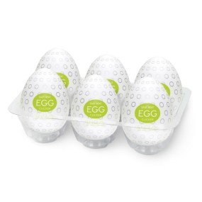 Tenga Egg Clicker Mandlig onani Six Pack